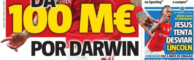 九游体育-队史最高价 利物浦为达尔文·努涅斯报价1亿欧元？